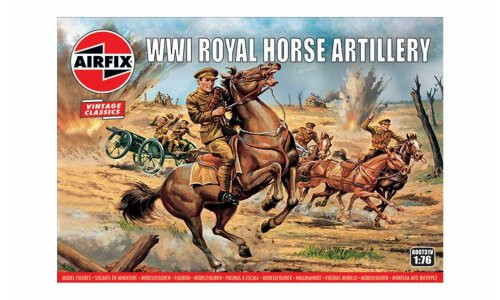 Airfix WWI ROYAL HORSE ARTILLERY 1/76