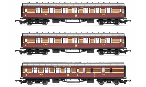 Hornby Lms Coaches three Pack R4873