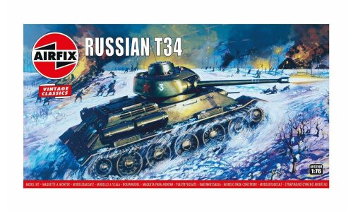 Airfix Russian T-34 Tank 01316V