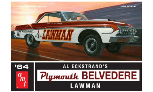 AMT Models 1964 Plymouth Belvedere Lawman Super Stock AMT986