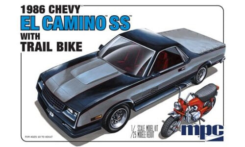 MPC Models 1986 Chevy El Camino W/Dirt Bike MPC888