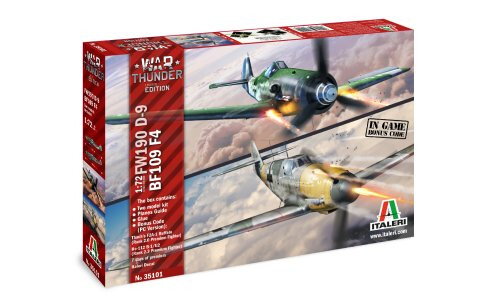 Italeri BF109 F4 and FW190 D9 35101