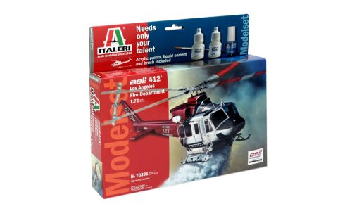 Italeri BELL 412 Los Angeles City Fire Dep 70391