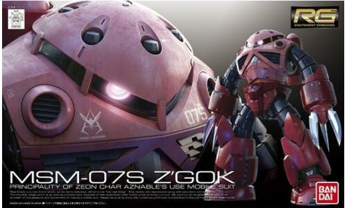 Bandai 1/144 RG Z'Gok Char Custom G0190183