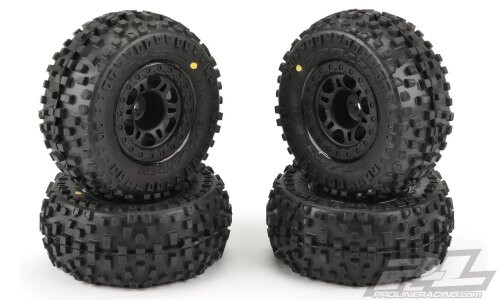 Pro-Line Racing Badlands SC 2.2/3.0 M2 Tires Mounted 1182-30