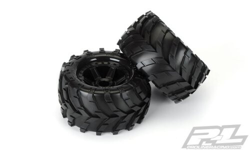 Pro-Line Racing Masher 2.8 Tires Mounted 1192-12