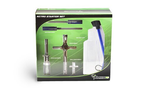 Model Engines Tornado RC TRC-80142A Nitro Starter Pack TRC-80142A