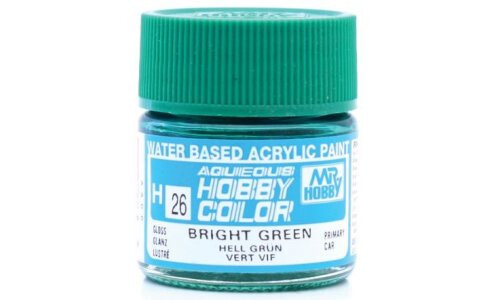 Mr Hobby Aqueous Gloss Bright Green 49372458