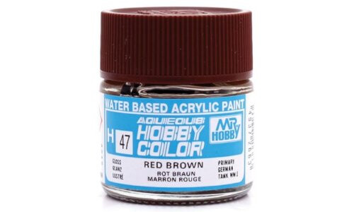 Mr Hobby Aqueous Gloss Red Brown 49372663