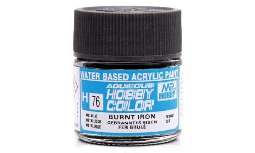 Mr Hobby Aqueous Met Flat Burnt Iron 49372953