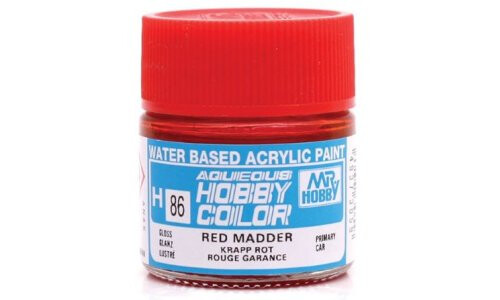 Mr Hobby Aqueous Gloss Red Madder 4973028435856