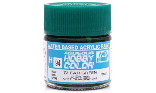 Mr Hobby Aqueous Gloss Clear Green 49373134