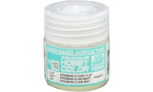 Mr Hobby Aqueous Premium Clear Flat 4973028736410