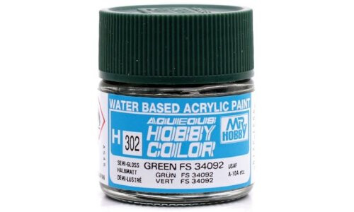 Mr Hobby Aqueous Semi Gloss Green FS34092 49373219