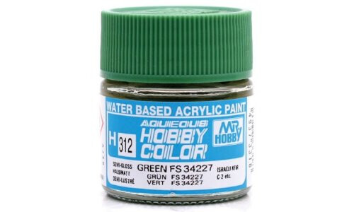 Mr Hobby Aqueous Semi Gloss Green FS34227 49373318