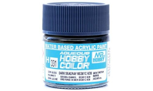 Mr Hobby Aqueous Semi Gloss Dark Sea Grey 49373509