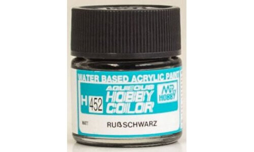 Mr Hobby Aqueous Flat Soot Black 49374520