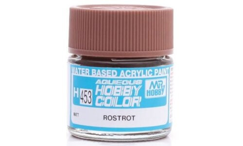 Mr Hobby Aqueous Flat Rust Red 49374537