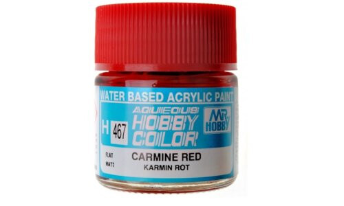 Mr Hobby Aqueous Flat Carmine Red 4973028735437