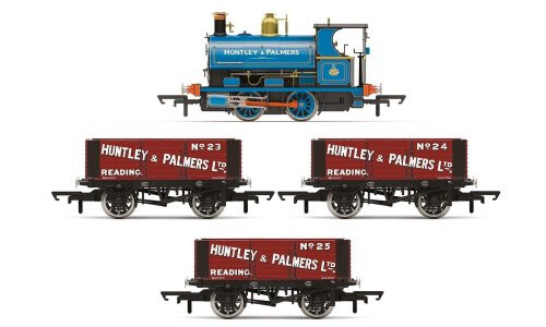 Hornby Huntley & Palmers, Peckett W4 Works Freight Pack - Era 2 R3686