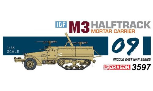 Dragon IDF M3 Halftrack Mortar Carrier 3597