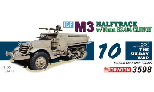 Dragon 1/35 IDF M3 Halftrack w/20mm 3598