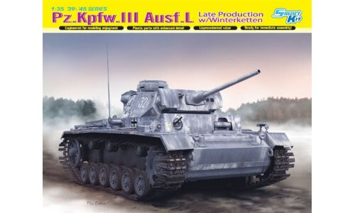 Dragon Pz.Kpfw.III Ausf.L Late Production w/Winterketten 6387