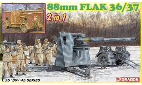 Dragon 88mm FLAK 36/37 (2 in 1) 6923