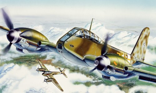 Italeri Me 410 Hornisse 0074S