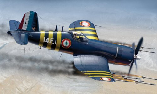 Italeri F4 U - 7 Corsair 1313S