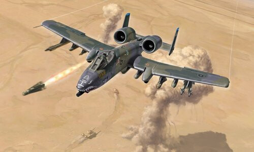 Italeri A-10 A/C Thunderbolt LL - Gulf War 1376S