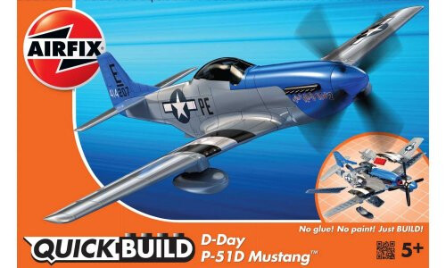 Airfix Quickbuild D-day P-51D Mustang J6046