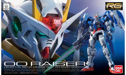 Bandai RG 1/144 GN-0000+GNR-010 OO Raiser 0196427