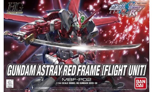 Bandai HG 1/144 Astray Red Frame (flight Unit) 5055602