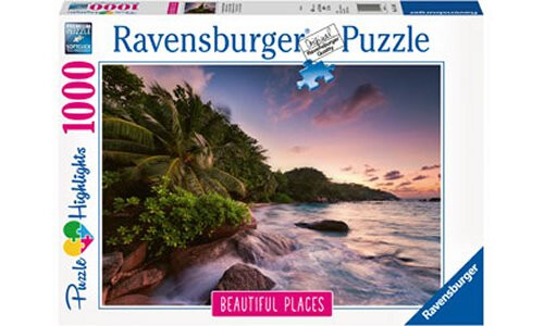 Ravensburger Praslin Island Seychelles1000pc RB15156-1