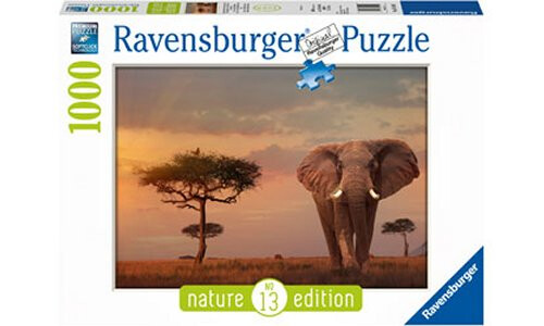 Ravensburger Elephant of the Massai Mara 1000pc RB15159-2