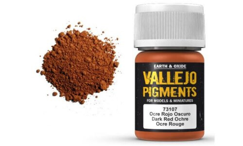 Vallejo AV73107 Dark Red Ochre 8429551731072