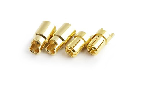 Model Engines 6.0mm gold plated connector(F&M) TRC-0602