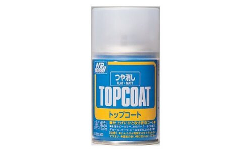 Mr Hobby Mr Topcoat Flat Clear Spray GNB503