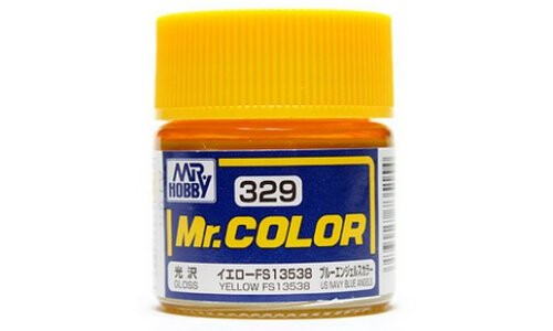 Mr Hobby C329 Gloss Yellow FS13538 4973028735154