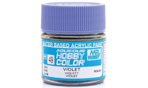 Mr Hobby H49 Aqueous Gloss Violet 49372687