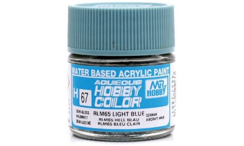 Mr Hobby H67 Aqueous Semi Gloss RLM Light Blue 49372861