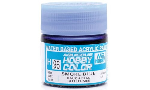 Mr Hobby H96 Aqueous Gloss Smoke Blue 49373158