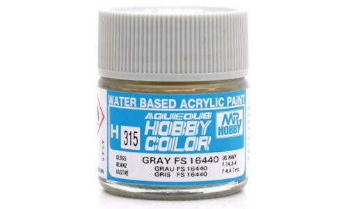 Mr Hobby H315 Aqueous Gloss Grey FS16440 49373349