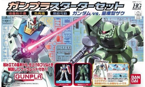 Bandai HGUC 1/144 Gunpla Starter Set 0164268