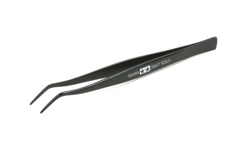 Tamiya Angled Tweezers 74003