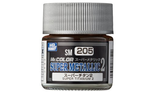 Mr Hobby SM205 Super Metallic Titanium 4973028737400