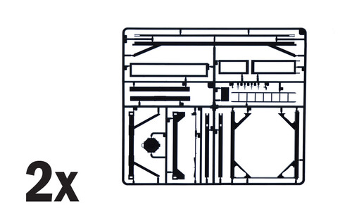 Tecnokar Trailer with 20' Tank Italeri