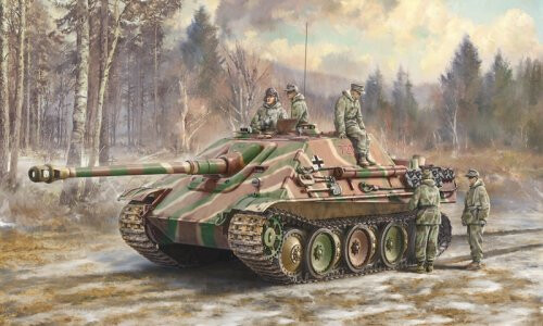 Italeri Sd.Kfz.173 JAGDPANTHER with winter crew 6564S