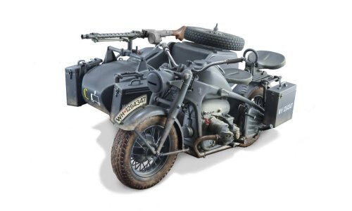 Italeri ZUNDAPP KS 750 with Sidecar 7406S